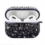 Wholesale Rhinestone Gradient Bling Glitter Sparkle Diamond Crystal Case for Apple Airpods Pro (Black)